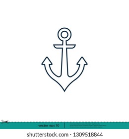 Anchor - Nautical icon symbol