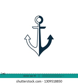 Anchor - Nautical icon symbol