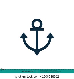 Anchor - Nautical icon symbol