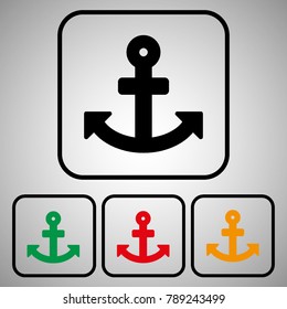 anchor old set icon