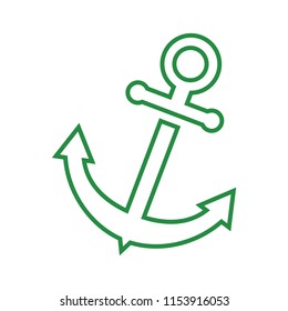 Anchor Outline Icon