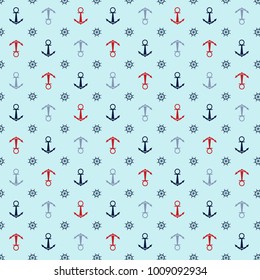 Anchor pattern with handwheels