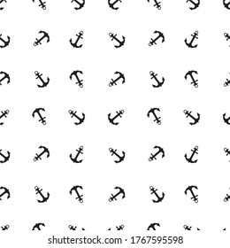 Anchor pattern. Minimalist and elegant image.