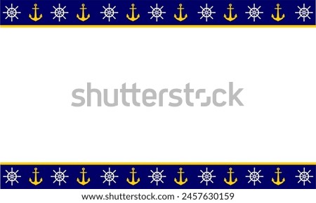 anchor pattern. ship wheels pattern. nautical pattern seamless. naval sailor theme. powerpoint template. blank space naval background