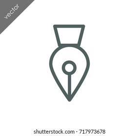 Anchor pen icon