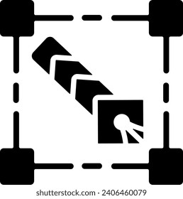 punto de anclaje vector Bezier ilustración 18436