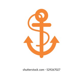 anchor port hook sailor navy image vector icon logo symbol