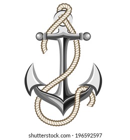 anchor with rope