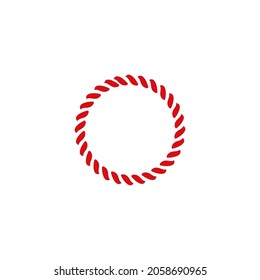 Anchor Rope Woven Pattern Symbol Vector