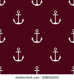 Anchor seamless boat vector rudder pattern scarf isolated nautical marine marine ocean tile background repeat wallpaper