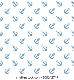 Anchor Seamless Pattern Background Vector Illustration EPS10