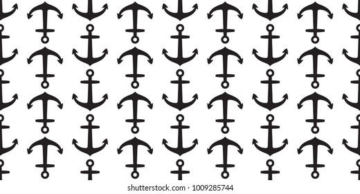 anchor seamless pattern helm vector maritime nautical boat ocean sea isolated wallpaper background
