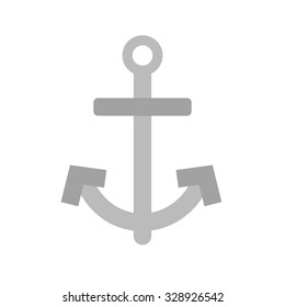 Anchor, ship, boat icon vector image. Can also be used for summer, recreation and fun. Suitable for use on mobile apps, web apps and print media.