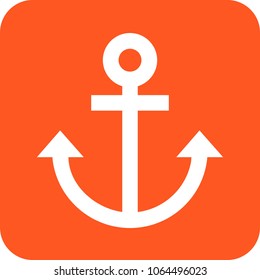 Anchor, ship, metal