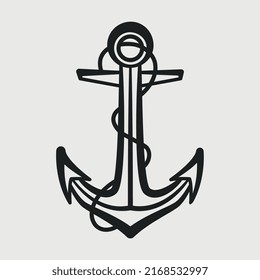 Anchor Ship  Outline SVG Bundle Cut File, Anchor Svg, Boat Anchor, Nautical, Anchor Silhouette,