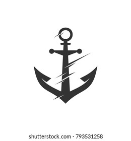 Anchor Silhouette Logo