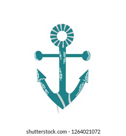 
anchor simple vector print