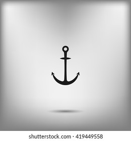 Anchor solid body symbol