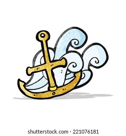 anchor symbol cartoon