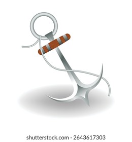 anchor symbols vector anchor on white background