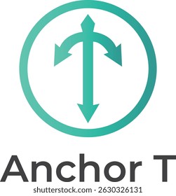 Anchor T Logo for Business