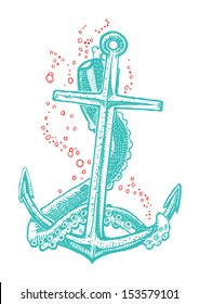 Anchor tattoo