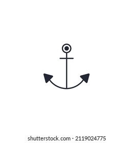 Anchor text icons  symbol vector elements for infographic web