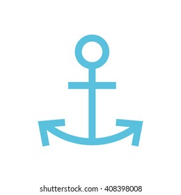 Anchor text line icon. Pixel perfect fully editable vector icon suitable for websites, info graphics and print media.