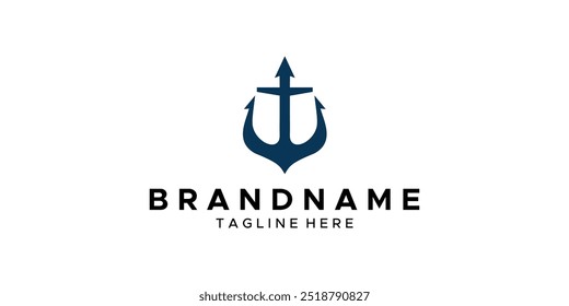 an anchor themed graphic image, on a white background. vector graphic base.