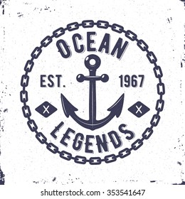 Anchor, t-shirt graphics