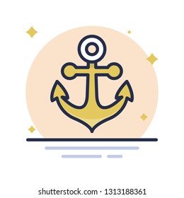 Anchor Vector Icon