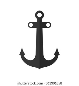 Anchor Vector Icon Stock Vector (Royalty Free) 361301858 | Shutterstock