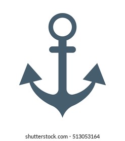 Anchor Vector Icon 