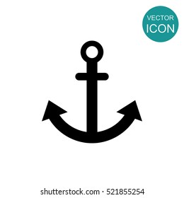 Anchor vector icon