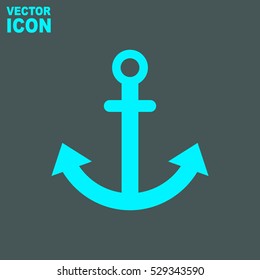 Anchor vector icon