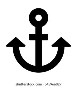 Anchor Vector Icon