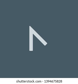 Anchor vector icon. Anchor concept stroke symbol design. Thin graphic elements vector illustration, outline pattern for your web site design, logo, UI. EPS 10.