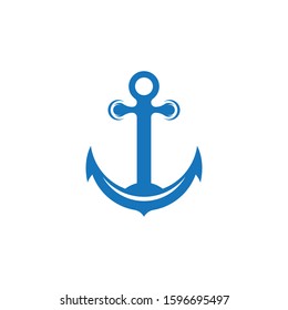 Anchor vector icon illustration design