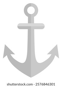 Anchor vector icon vector isolated on white background.