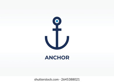 ANCHOR vector, icon or logo sign isolated symbol illustration