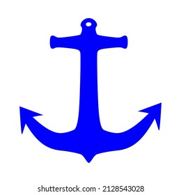 anchor vector icon. marine symbol security sign