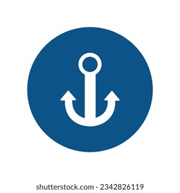 Icono de vector de anclaje que puede modificar o editar fácilmente

