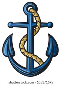 anchor vector illustration