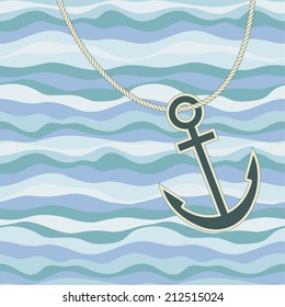 Anchor. Vector illustration
