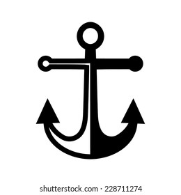 Anchor, vector illustration