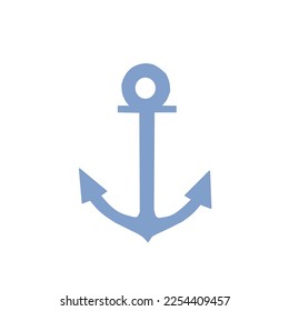 anchor vector illustration on white background