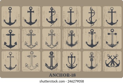 Anchor vector set.