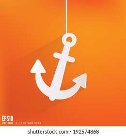 Anchor web icon