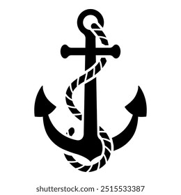 Anchors icon on white background