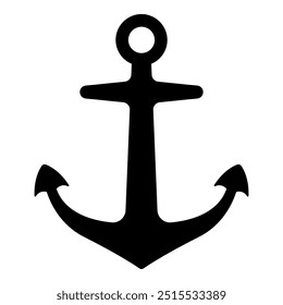 Anchors icon on white background